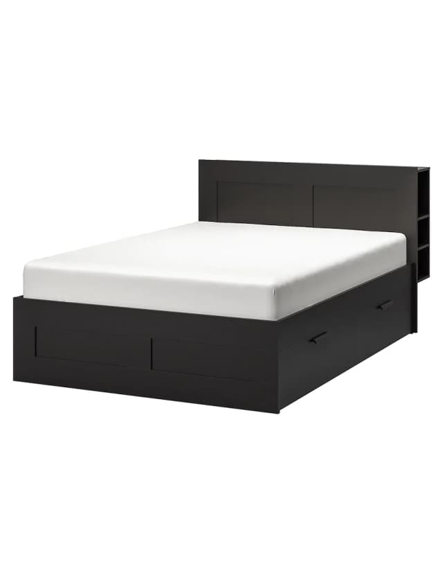 Brimnes Bed Frame With Storage Headboard