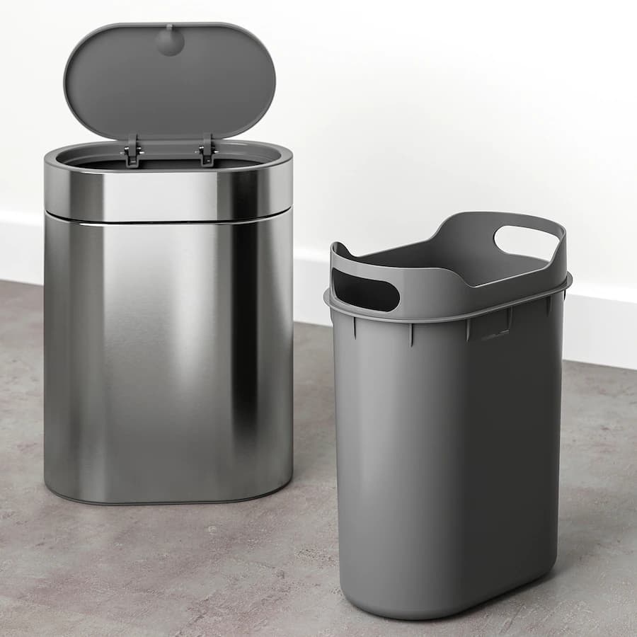 Brogrund Touch top trash can small size