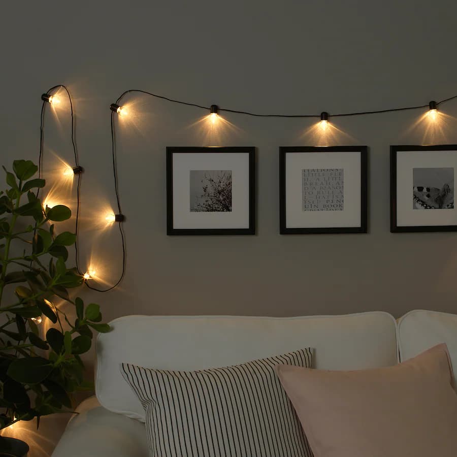 Blotsno LED string light with 24 lights small size
