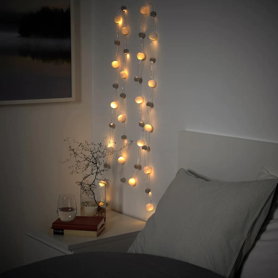 Akterport LED string light with 40 lights small size